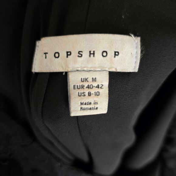 Topshop Floral Lace Maxi Chuck On in Black, Medium 8-10q q - Picture 11 of 11